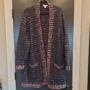 CJ Bank Heavy Knit Cardigan  Sweater